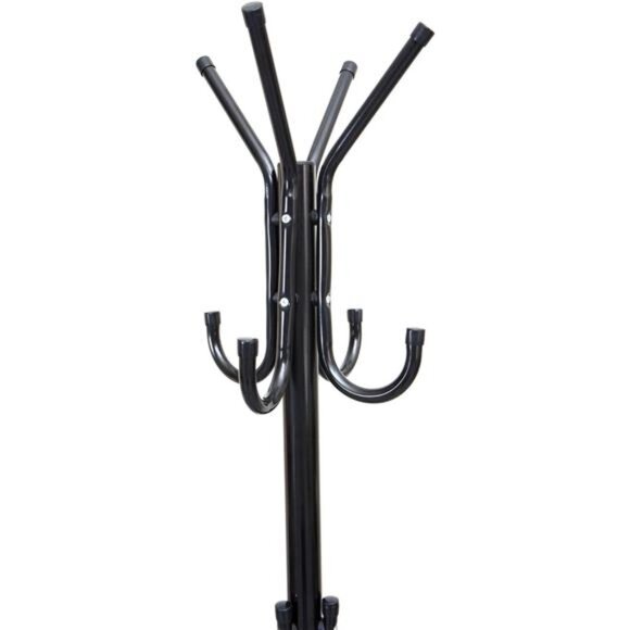 Mind Reader Freestanding Coat Rack, Multi-Tier Organizer for Office - Picture 5 of 7